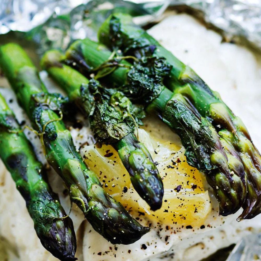 GRILLET MØRKSEJ I FOLIE