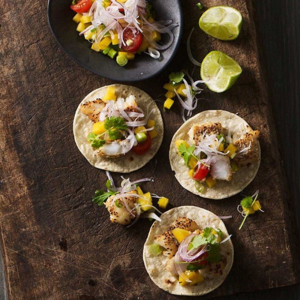 Fish taco med vesterhavstorsk - Kystfisken