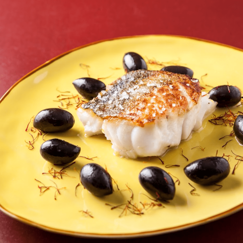 Stegt torsk med oliven - Kystfisken