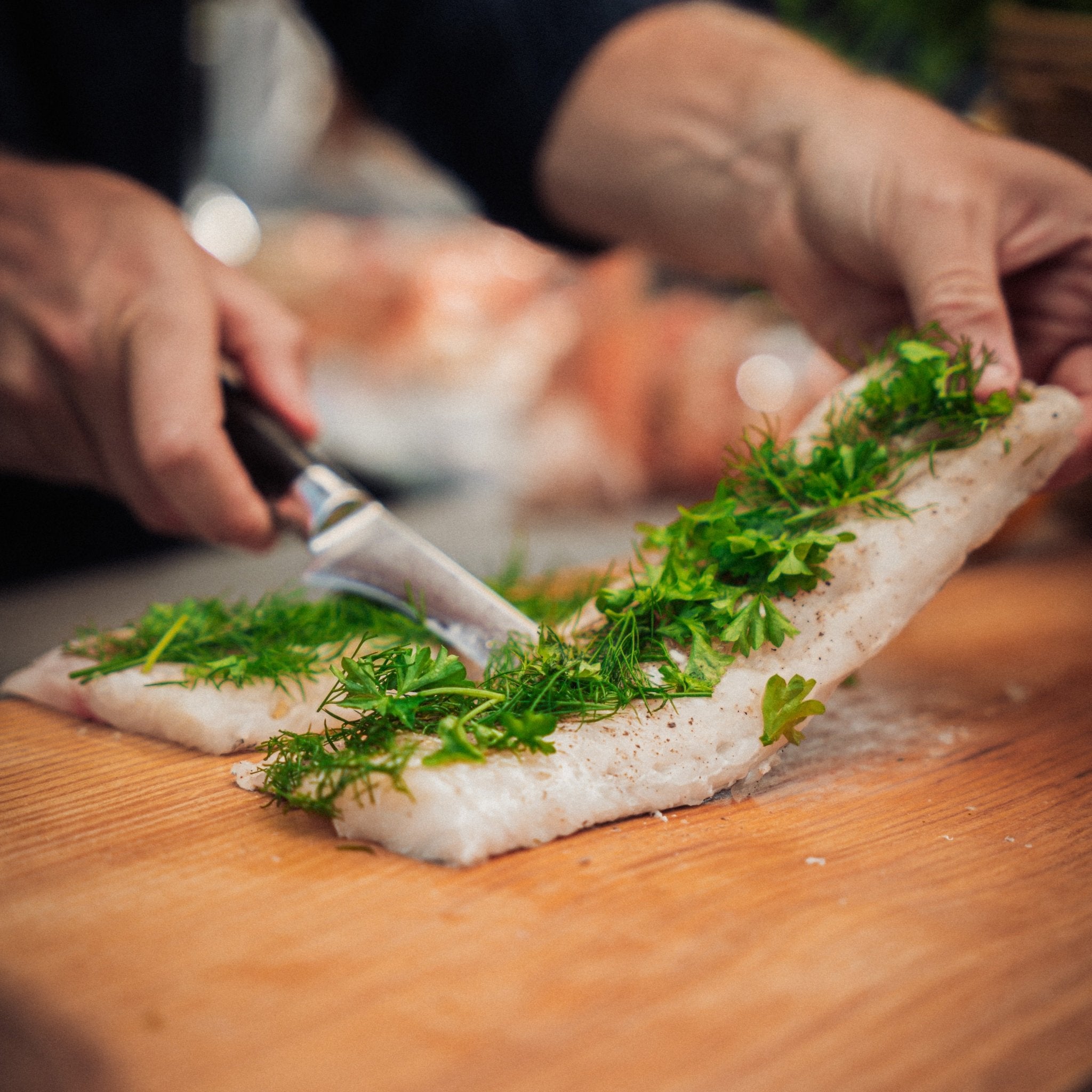 1 KG dansk kulmulefilet (Live) - Kystfisken