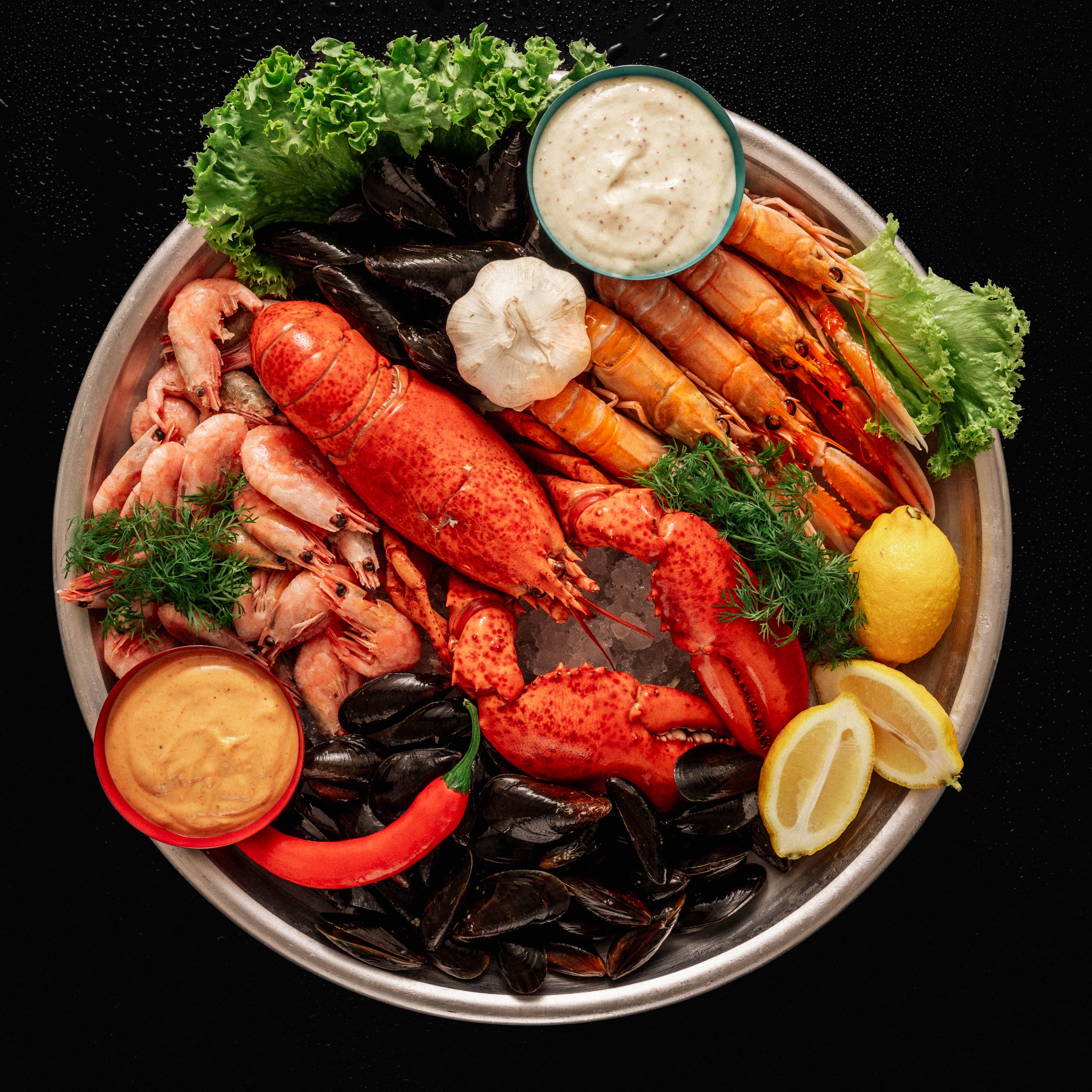 Klassisk Skaldyrsfad (Nytår)