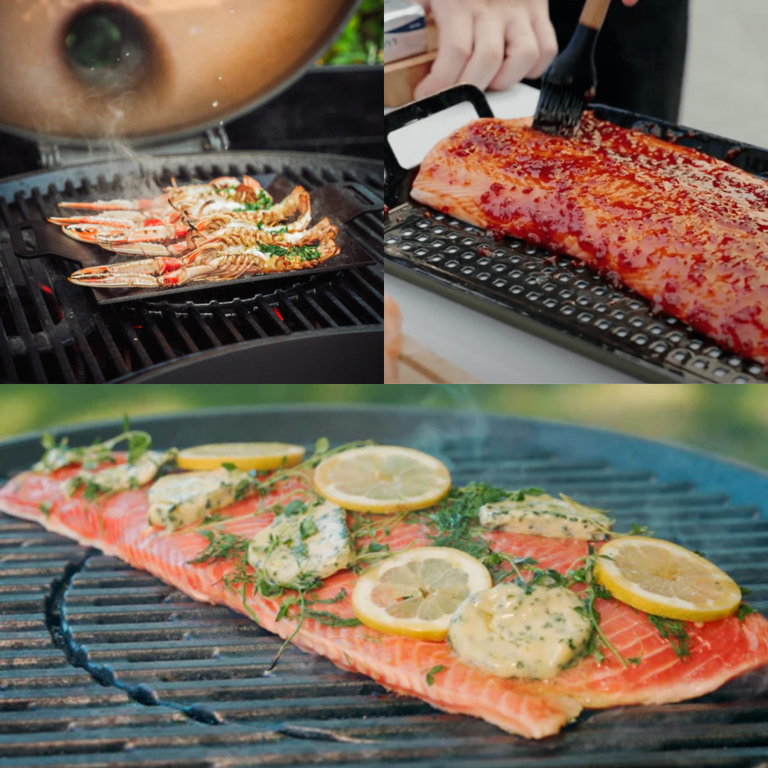 Sommerpakke: Jomfruhummere + Stor lakseside + Teriyaki Glaze