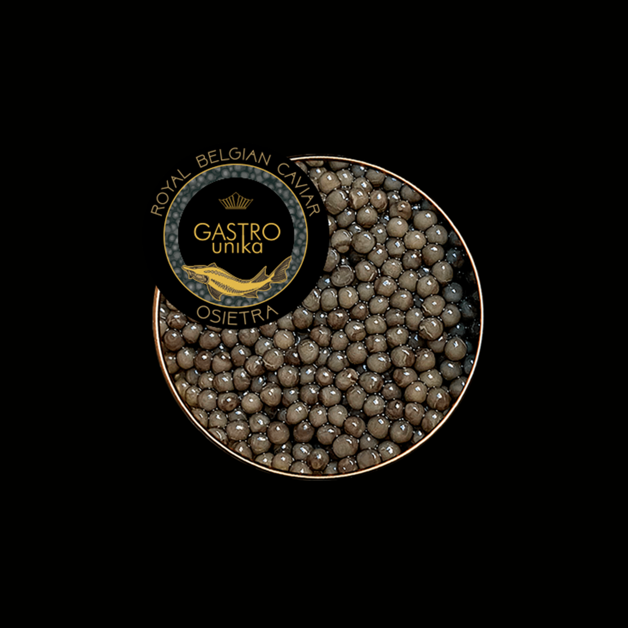 GASTRO Unika Osietra Caviar 30 G. - Kystfisken