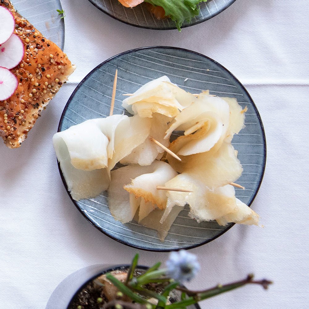 Koldrøget hellefisk fra lokalt røgeri - Bedst før: 19.04.25 - Kystfisken