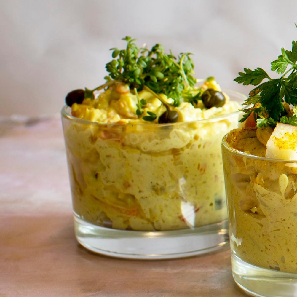 Ugens tilbud: 6 Pandestegte Fiskefrikadeller + 2 x Kystfiskens Remoulade (Grov) - Kystfisken