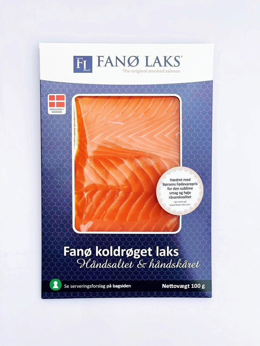Fanø Laks skiveskåret 100 GR - Kystfisken