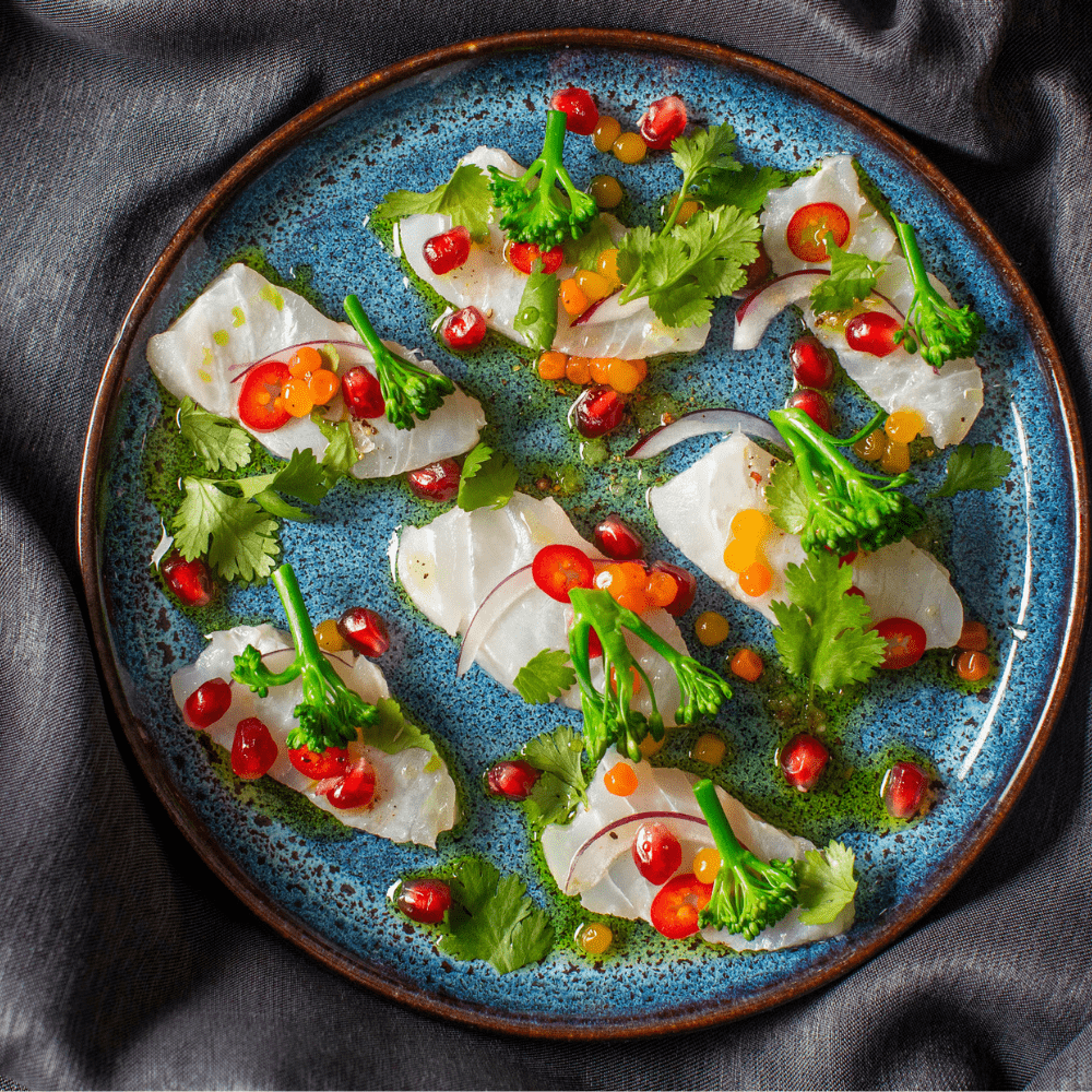 Ceviche af torsk med chili og lime - Kystfisken