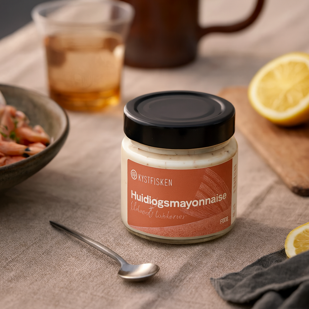 Kystfisken Hvidløgsmayonnaise
