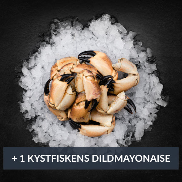 Krabbeklør + Kystfiskens Dildmayonnaise
