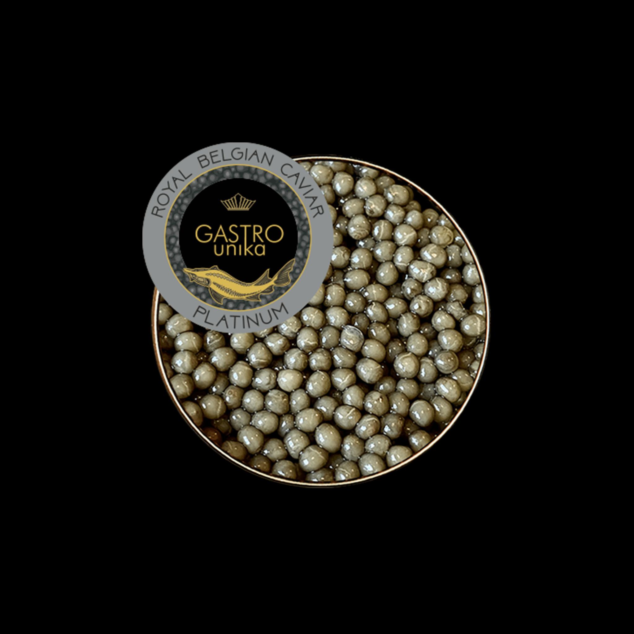 GASTRO Unika Platinum Caviar 30 G. - Kystfisken