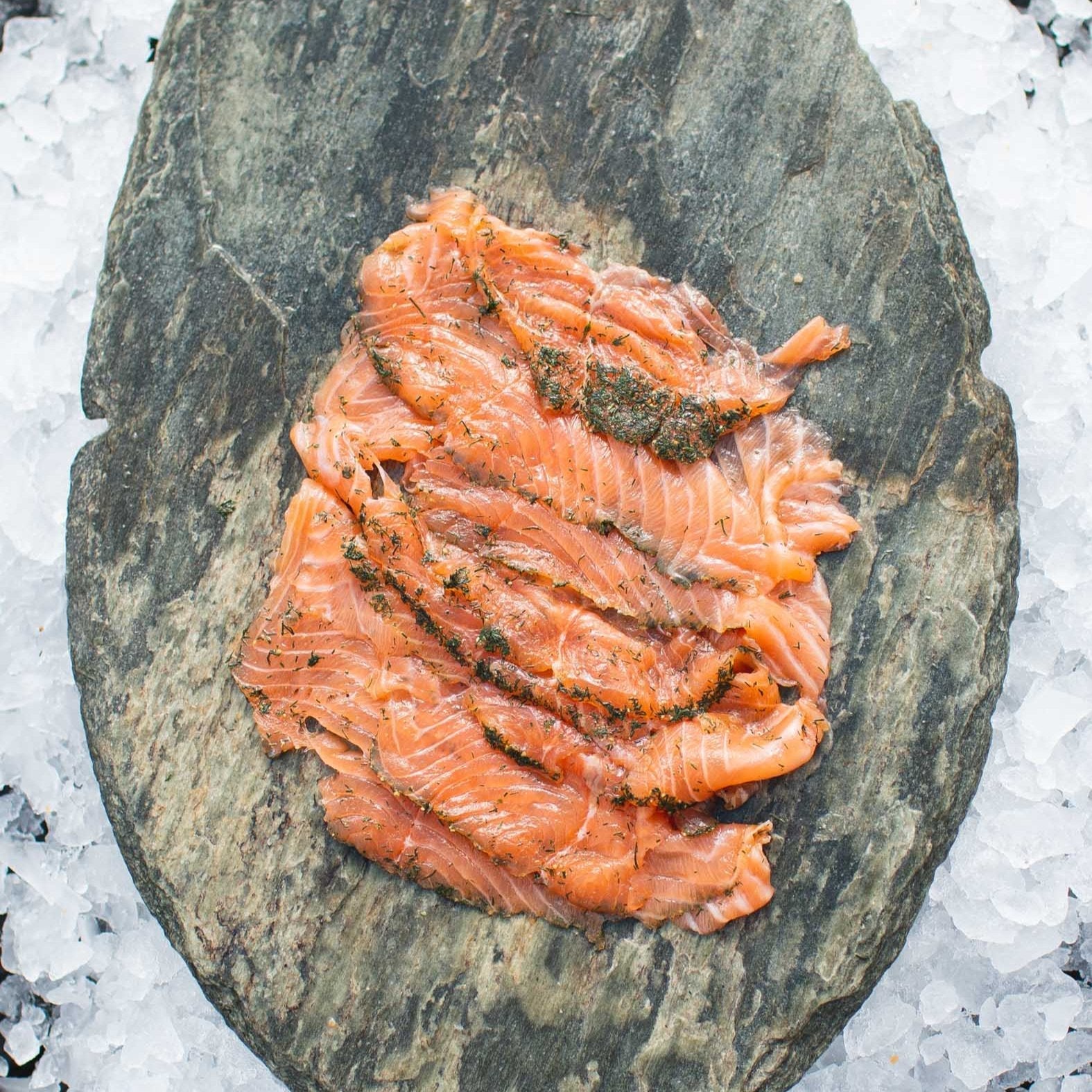 Gravad laks med rævesauce - Kystfisken