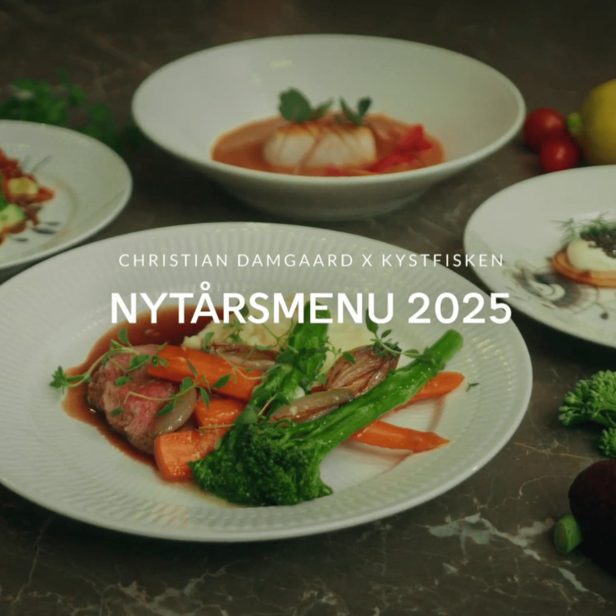 Nytårsmenu 2025 - Kystfisken