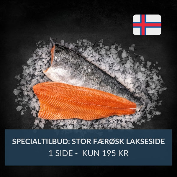 Specialtilbud: Stor Færøsk Lakseside
