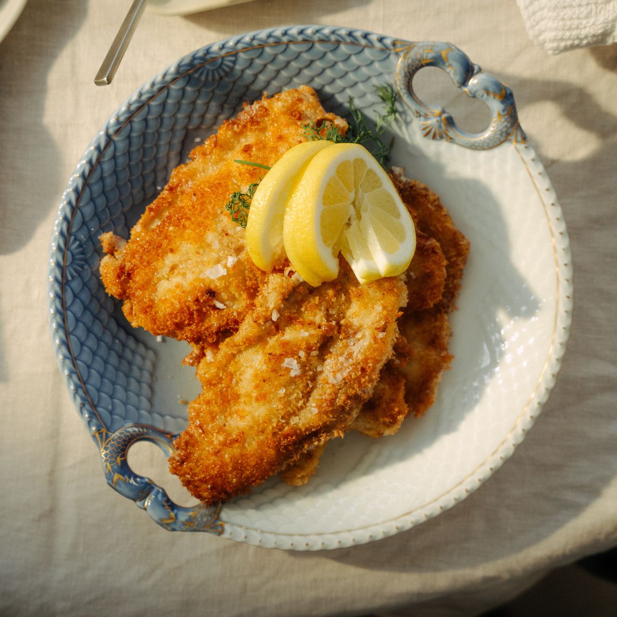 Panerede rødspættefileter