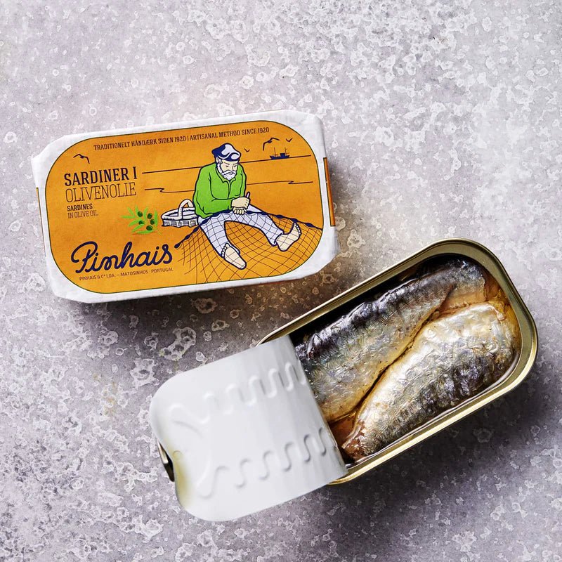 Sardiner i olivenolie - Kystfisken