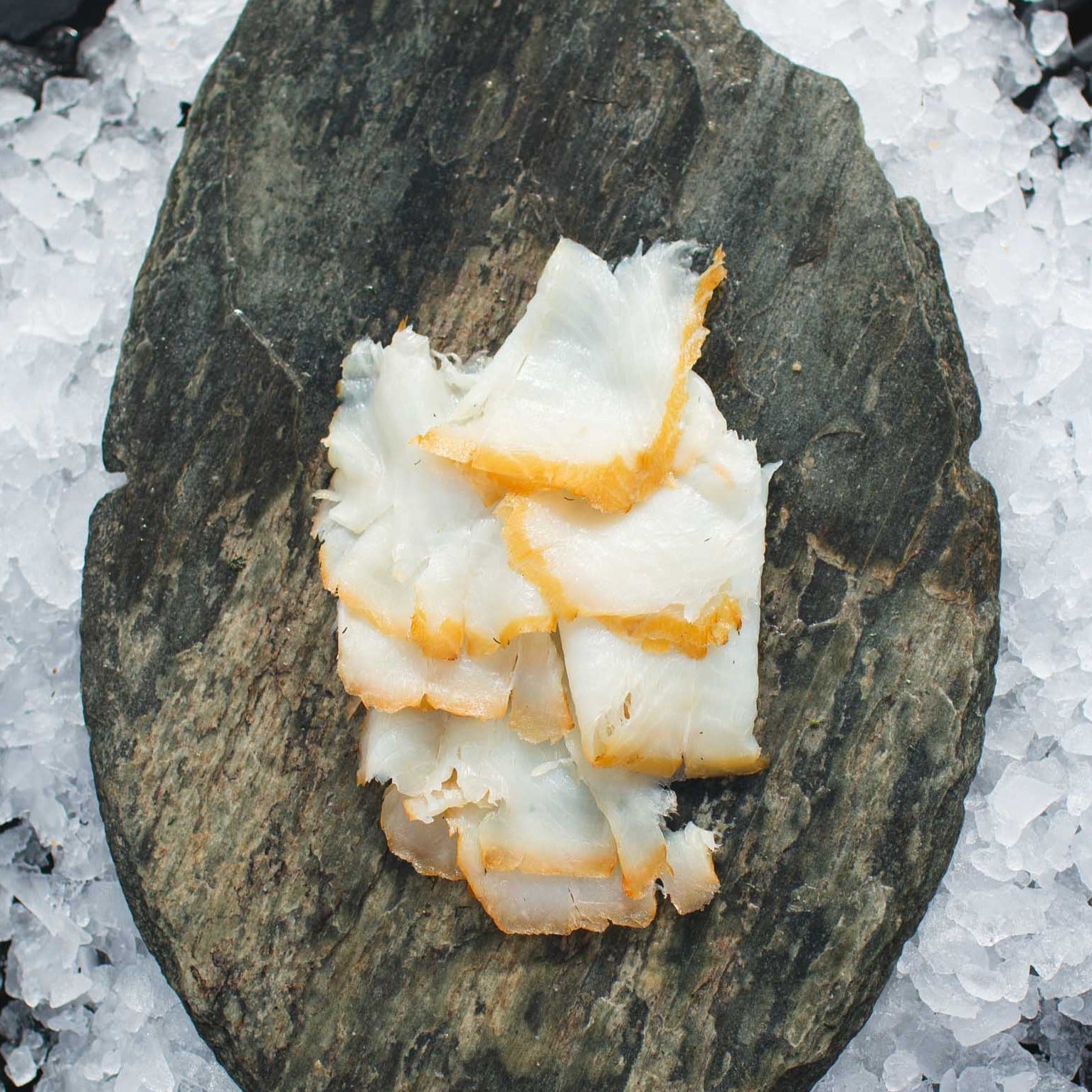 Skiveskåret Hellefisk 100 G. - Kystfisken