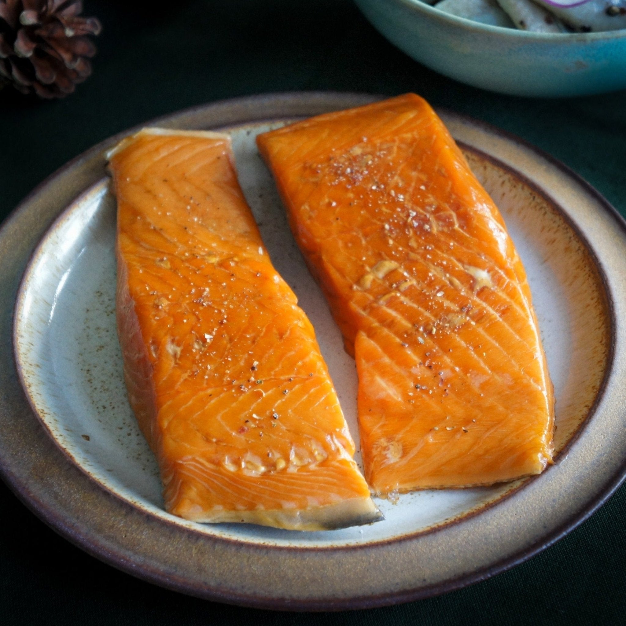 Varmrøget laksestykke neutral - Kystfisken